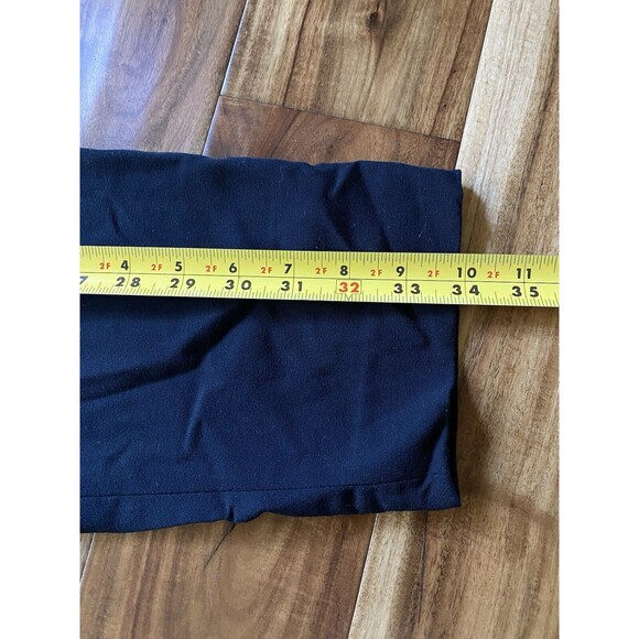 BANANA REPUBLIC Womens Size 2 Black Pull On Cropped Pants Pockets Summer#138 - Picture 2 of 7